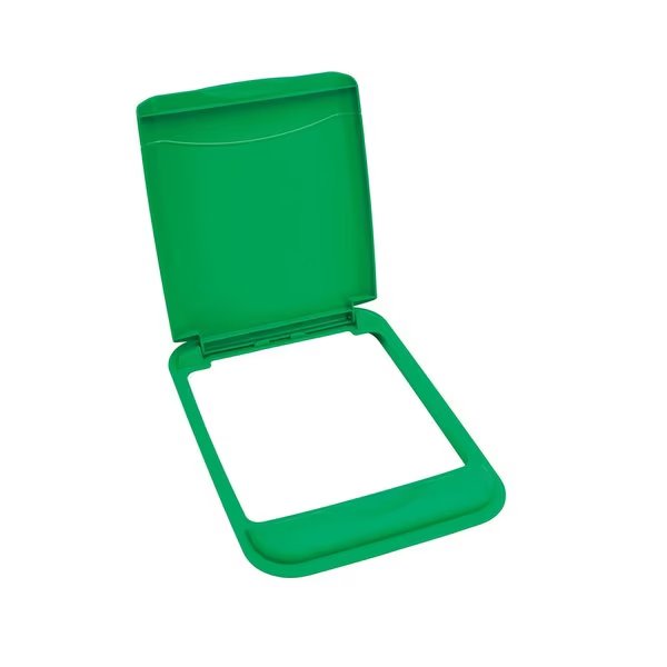 Rev-A-Shelf - - - 50 Qt. Green Waste Container Recycling Lid, Rev-A-Shelf, Mfr#: RV-50-LID-G-1